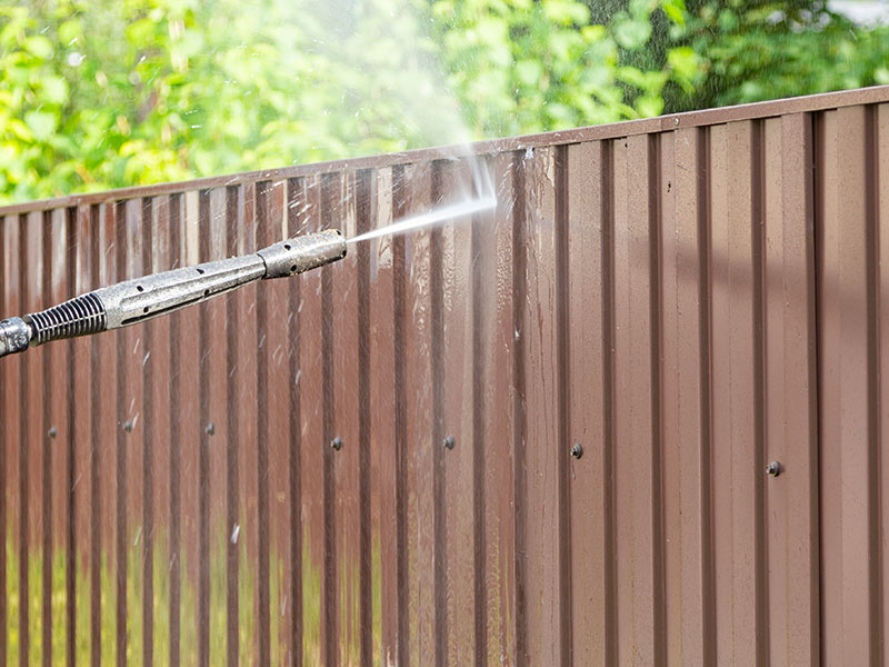 Fence Washing